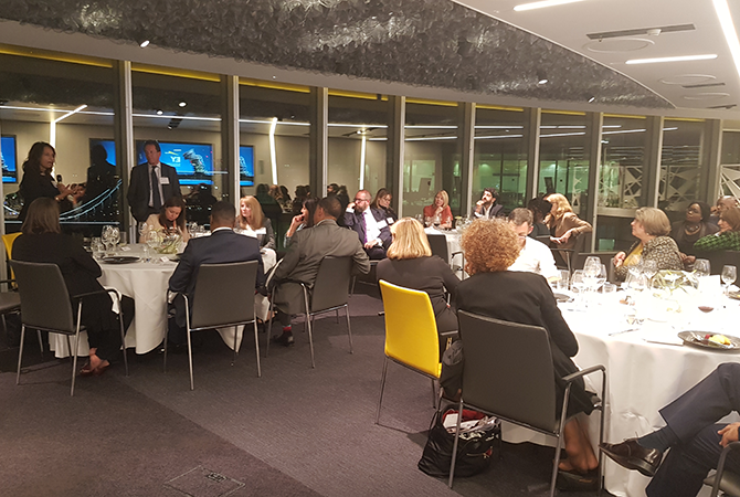 CIPD and EY dinner attendees